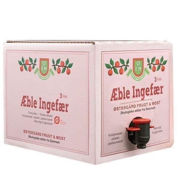 Øko Æble / Ingefær  🇩🇰